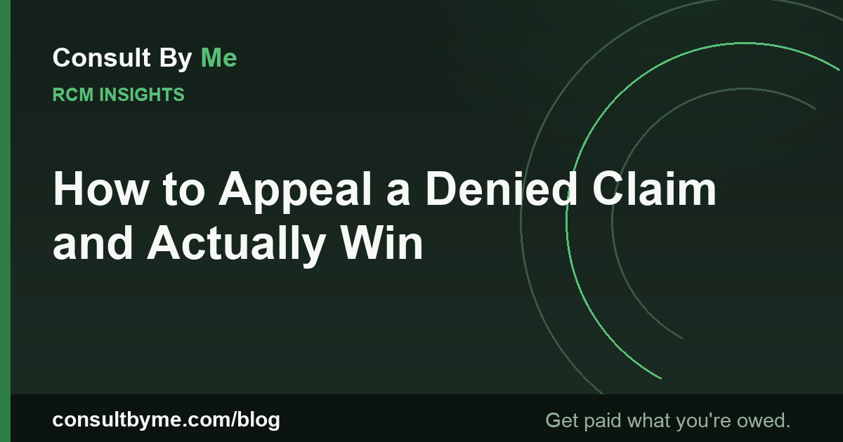 How to Appeal a Denied Claim and Actually Win