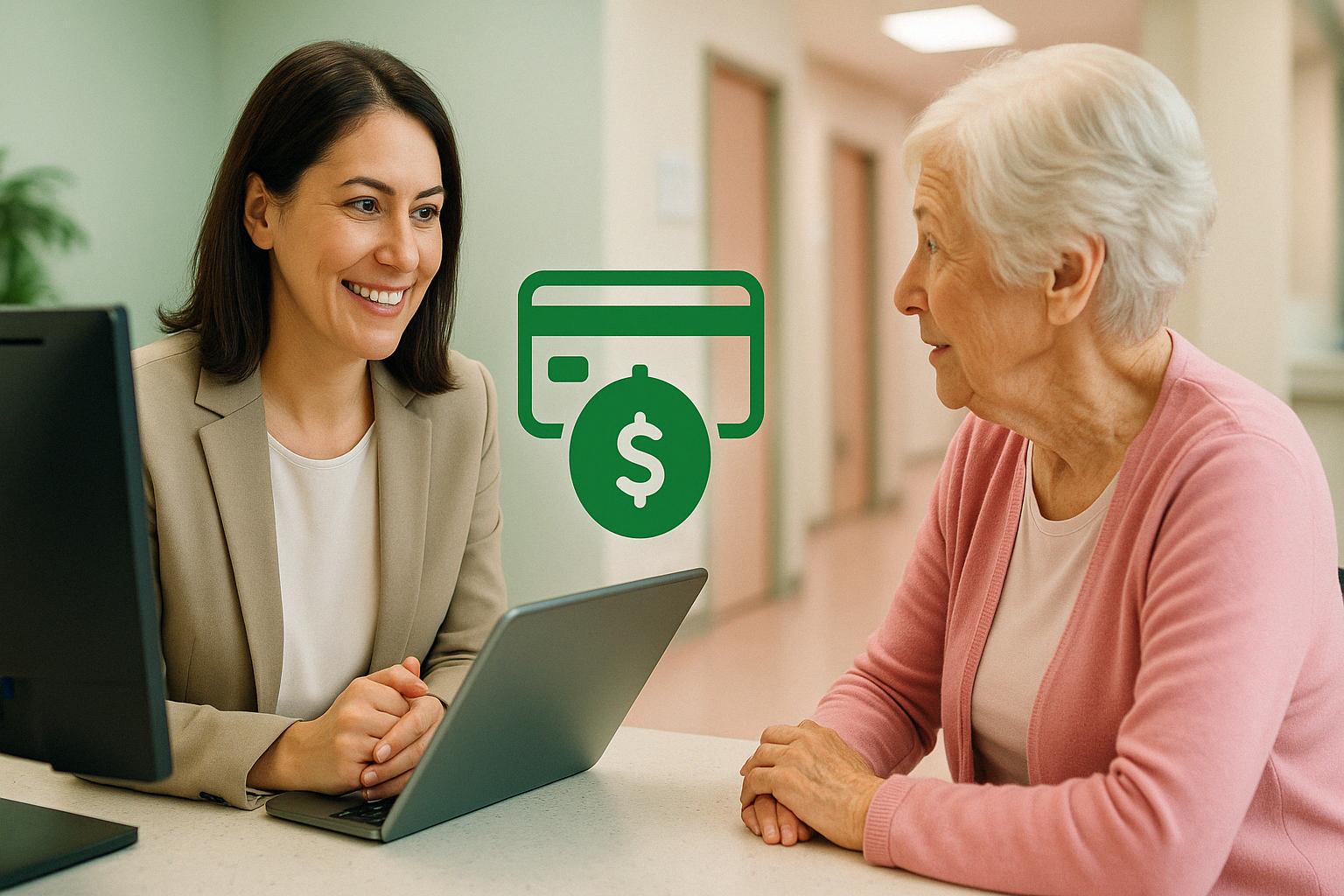 Self-pay collections process