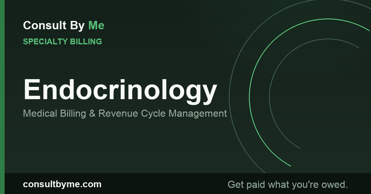 Endocrinology Medical Billing and RCM