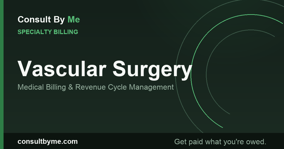 Vascular Surgery Medical Billing and RCM