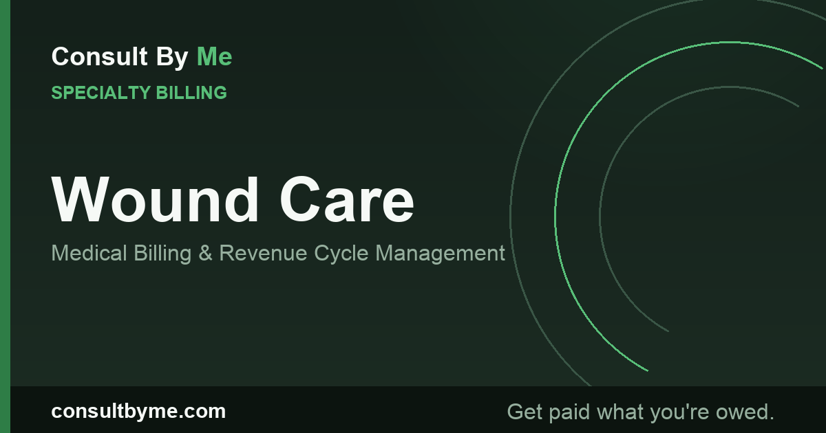 Wound Care Medical Billing and RCM